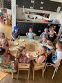 children at table