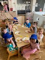 children at table